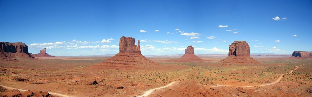 Monument Valley, Wüste, Himmel USA