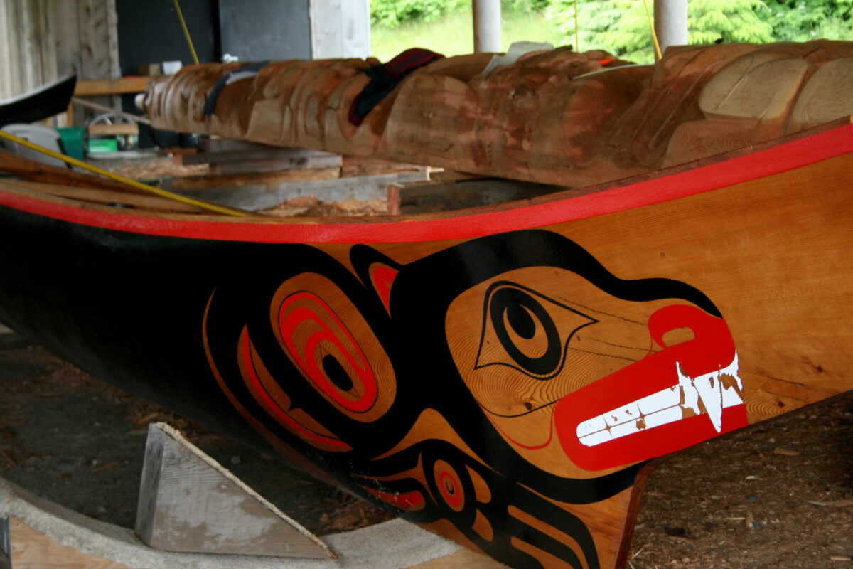 Haida Gwai Totempfahl